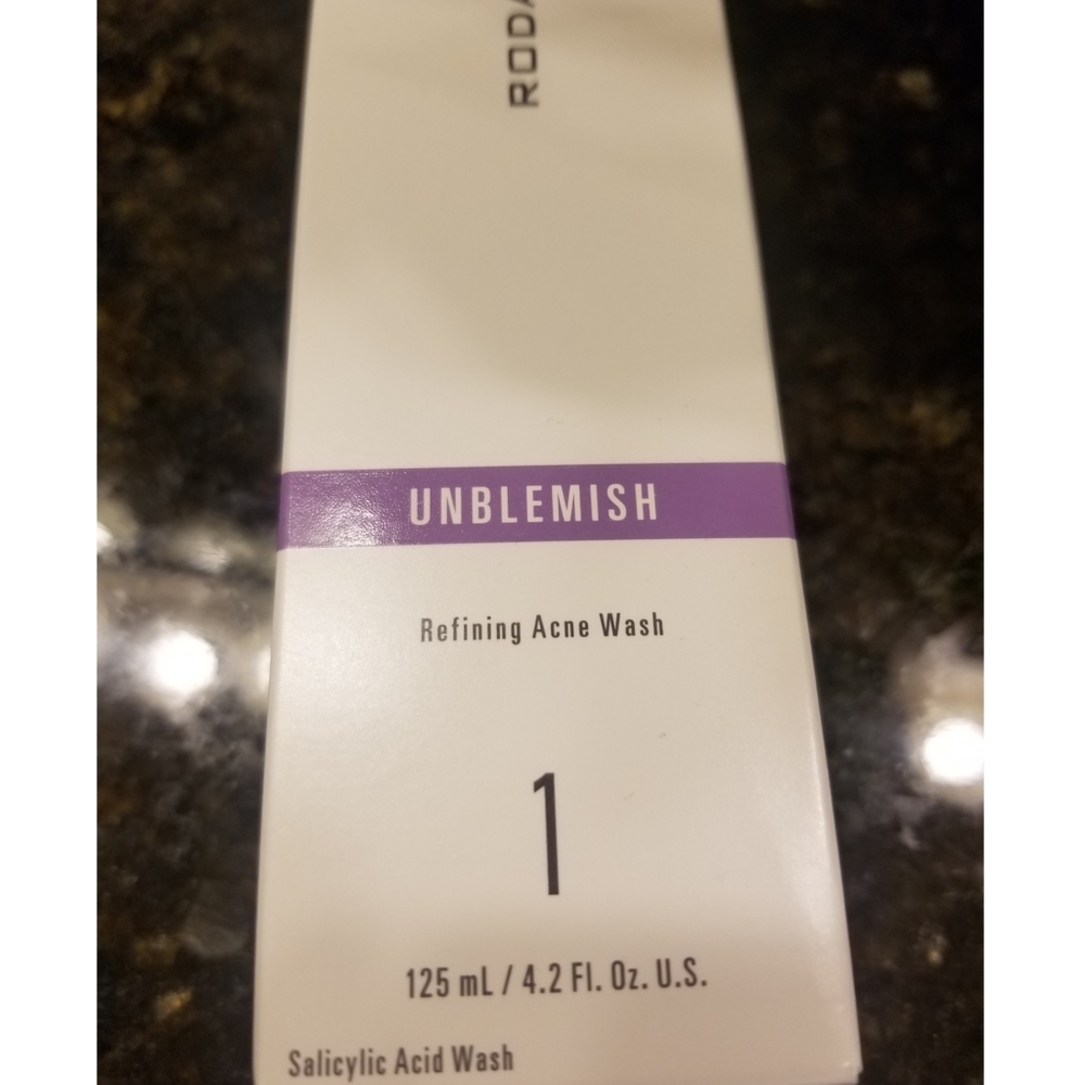 R+F Unblemish Refining Acne Wash Rodan and Fields Unblemish 1, NIB